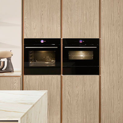 Quadratisches Stimmungs-Küchenbild