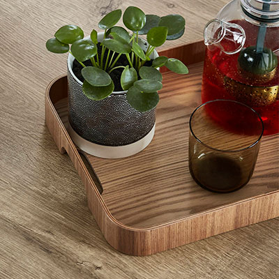 Quadratisches Stimmungs-Küchenbild